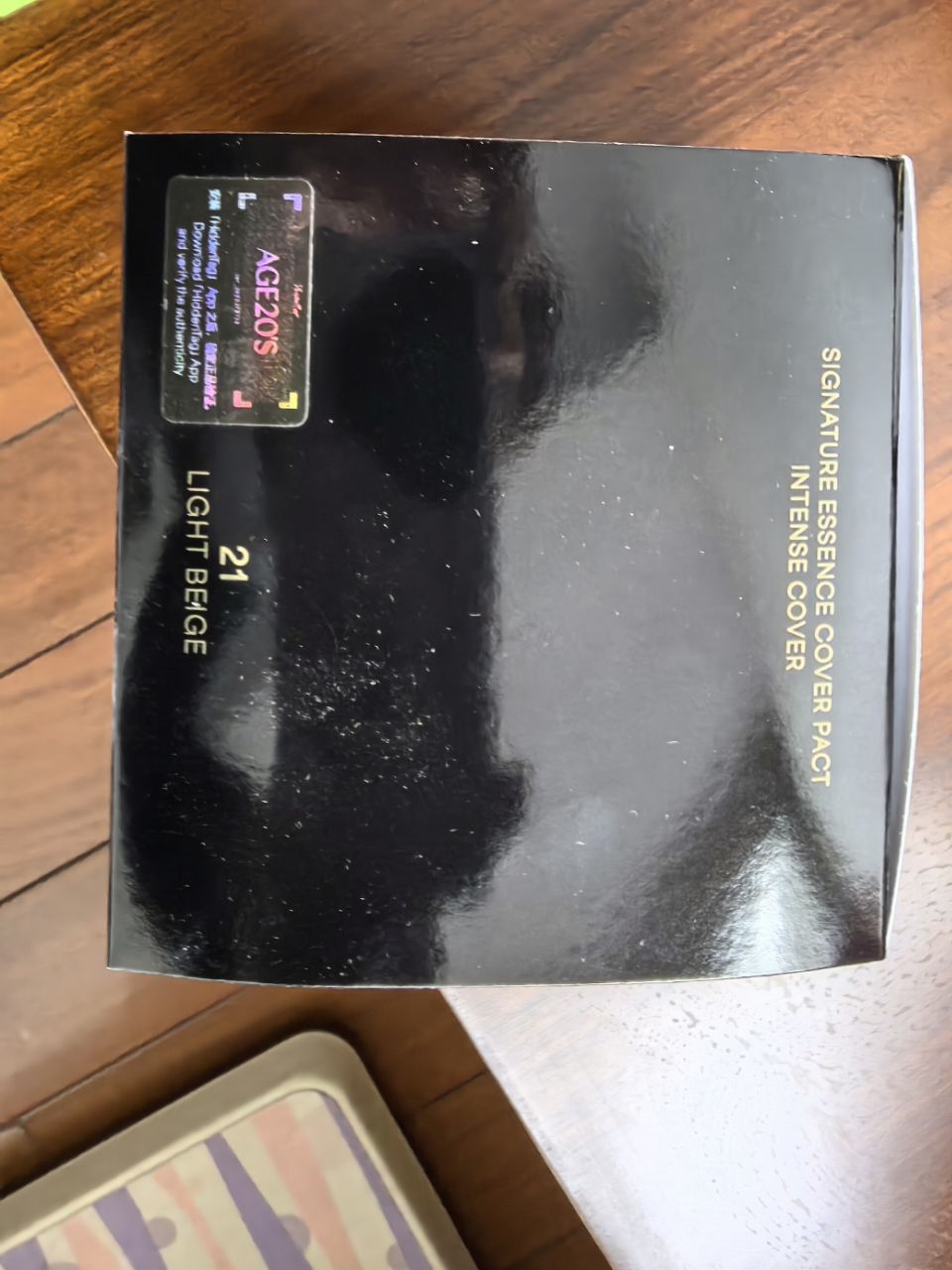 爱敬 (age20s) 星空黑气垫bb霜遮瑕提亮持妆粉底SPF50+ 21#象牙白晒单图