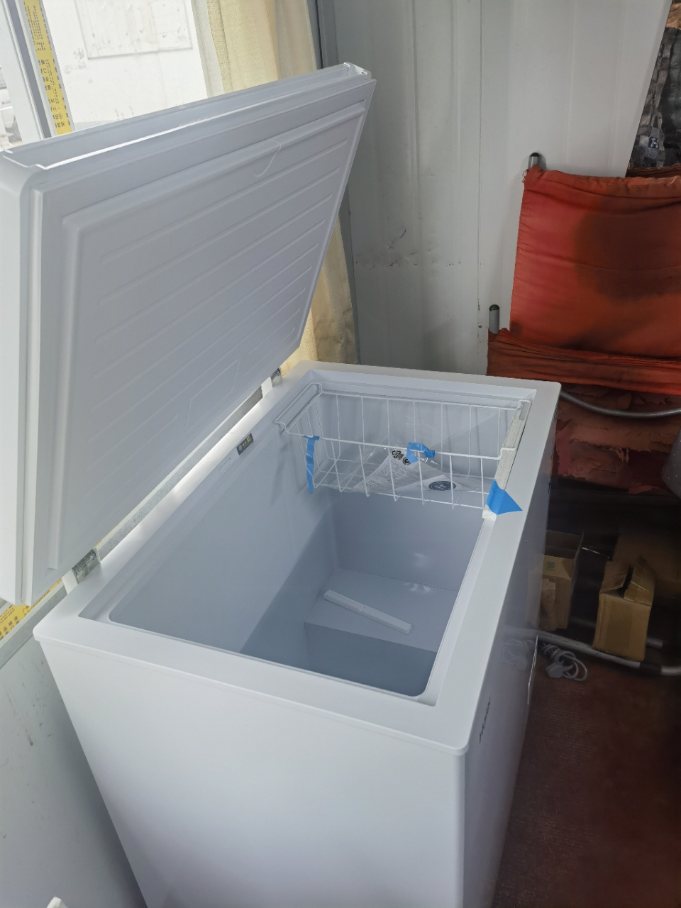 海尔201升卧式冷柜一级能效低霜家用冰柜 冷藏柜冷冻柜小冰柜家用商用小型冰箱大容量冷柜 BC/BD-201G晒单图