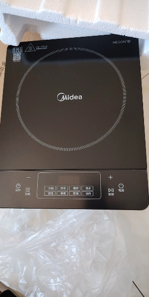 美的(Midea)电磁炉家用多功能大功率炒菜火锅一体2200W家用猛火爆炒耐用面板八档火力电磁灶火锅炉RT22E0103晒单图