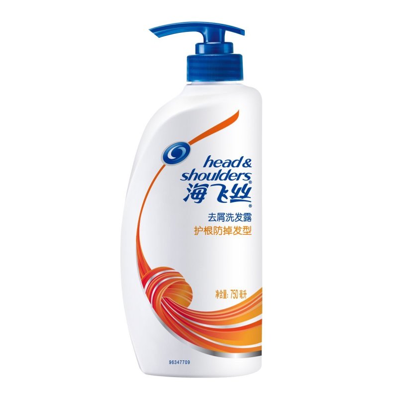 海飞丝去屑洗发露护根防掉型750ml