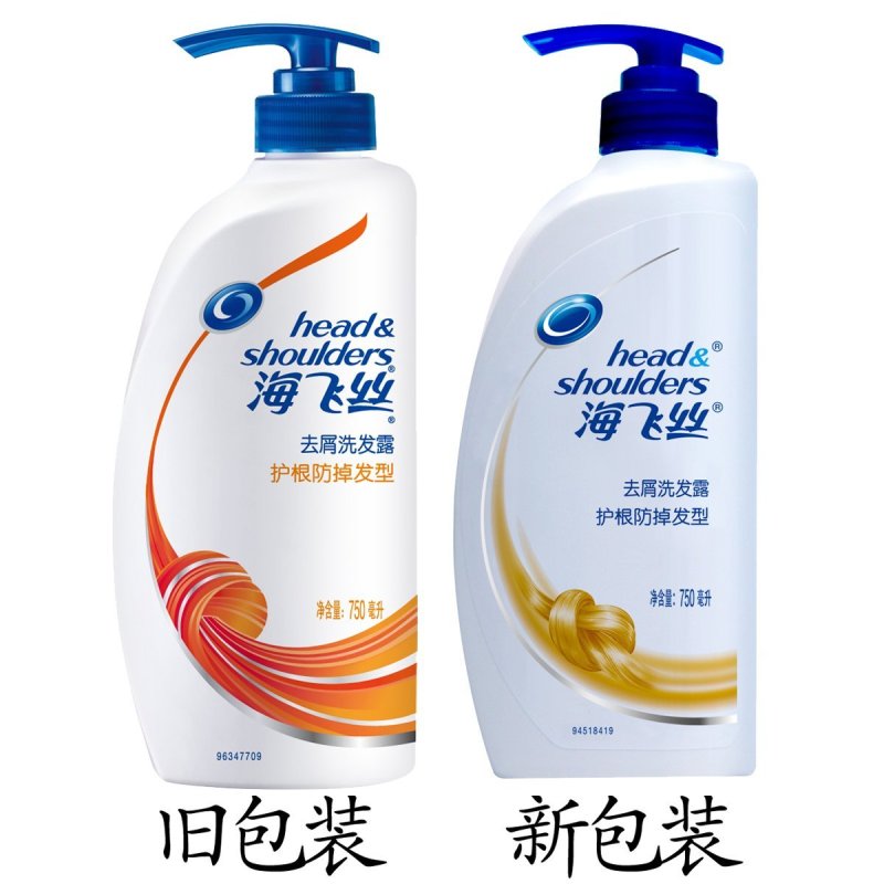 海飞丝去屑洗发露护根防掉型750ml