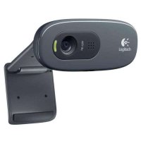 罗技(Logitech)C270摄像头高清网络台式电脑视频摄像头免驱带麦克风上网络授课教学电教