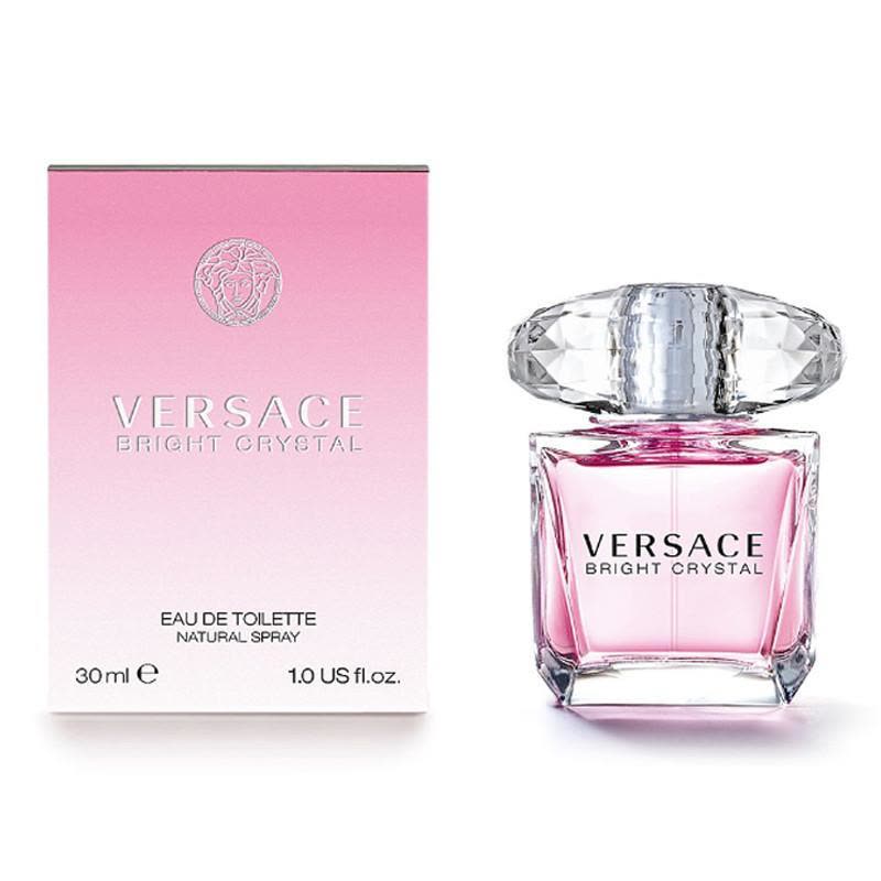 Versace 范思哲晶钻女士香水30ml 粉钻香恋水晶粉水晶淡香水 清新香氛留香 花果香调图片