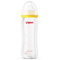 AA71贝亲自然实感宽口径玻璃奶瓶240ml