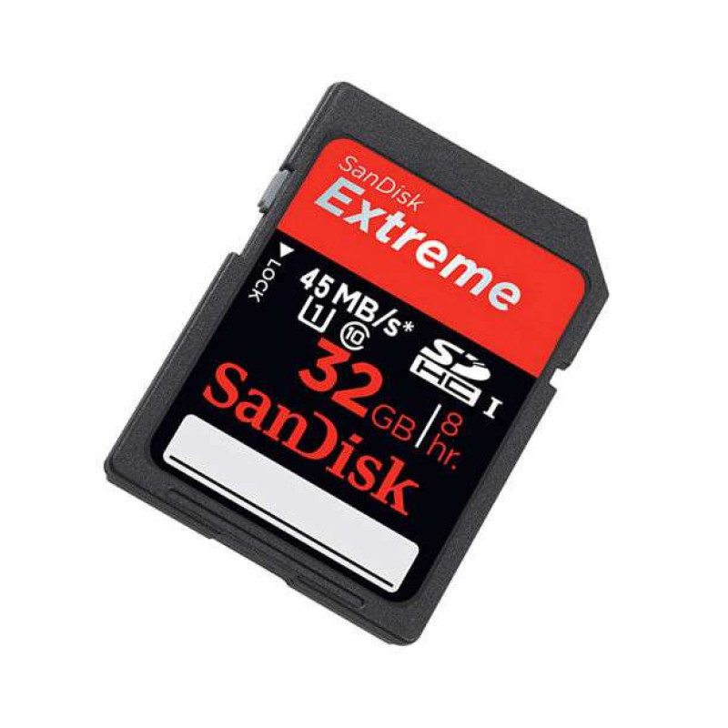 SANDISK(闪迪)Extreme(32G) SD卡(45M/S)