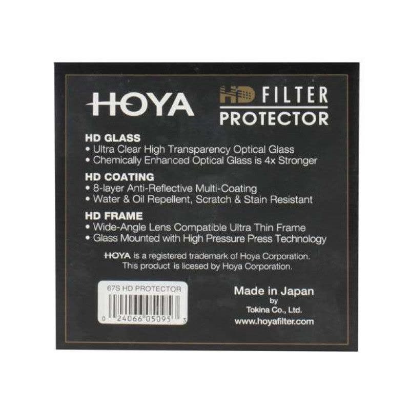 保谷(HOYA)HD (67mm) PROTECTOR保护镜 滤镜图片