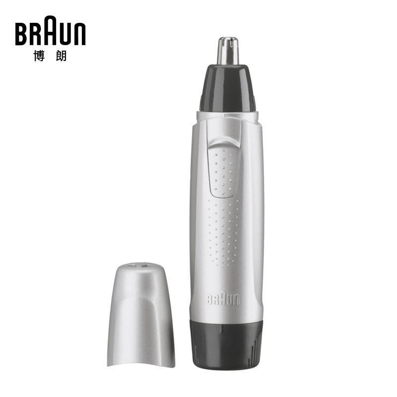 博朗(BRAUN)德国进口博朗耳鼻毛修剪器EN10电动鼻毛器 修鼻毛机 银色图片