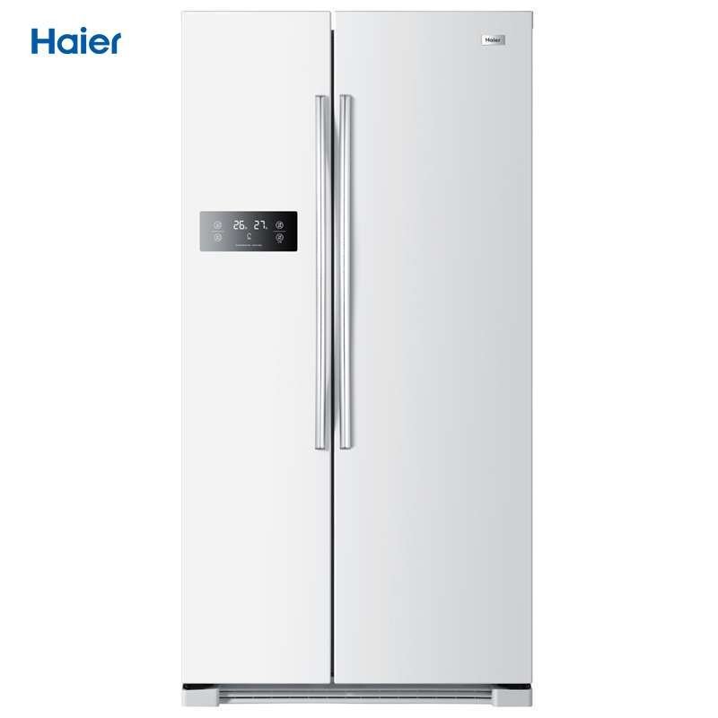 海尔(Haier)BCD-649WE 649升对开门冰箱 风冷无霜节能静音 家用