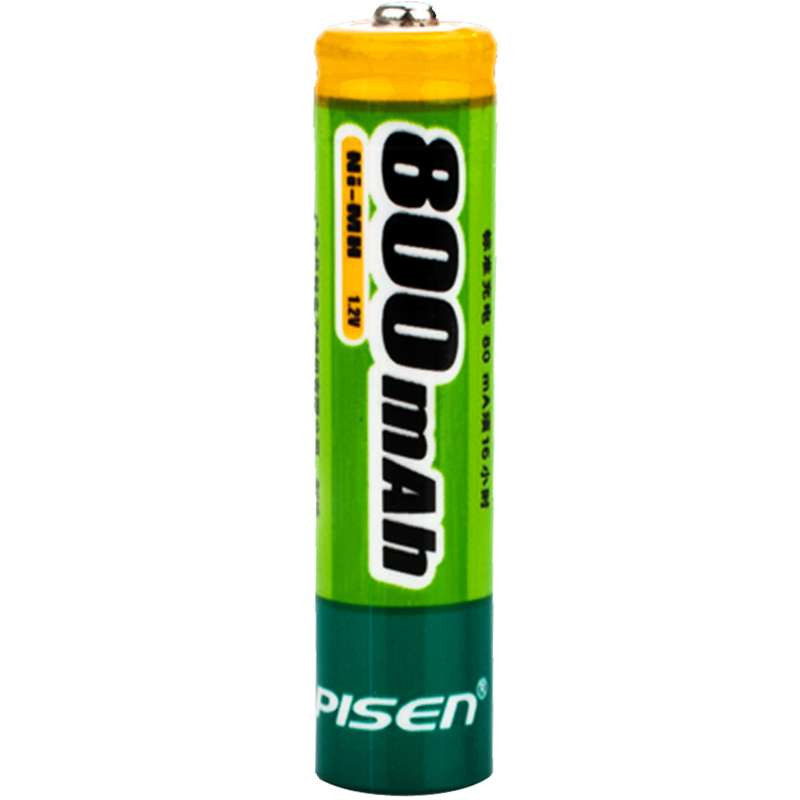 品胜(PISEN)数码AAA电池800mAh(2支装)，充电电池，玩具电池，7号电池