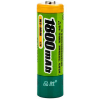 品胜(PISEN)AA镍氢充电电池1800mAh(2支装)AA，充电电池，玩具电池，5号电池