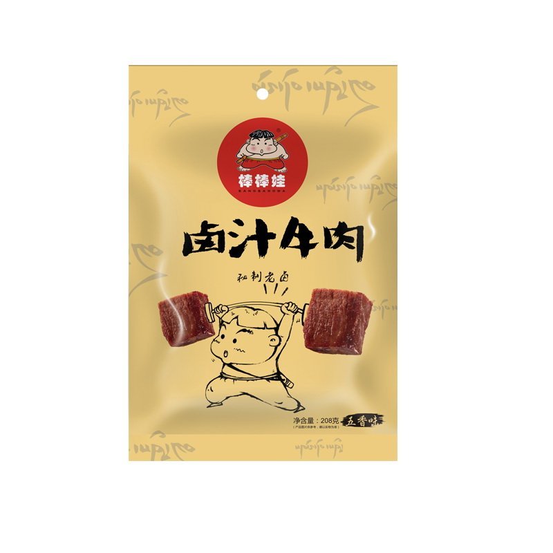 棒棒娃 卤汁牛肉 (五香味)208g