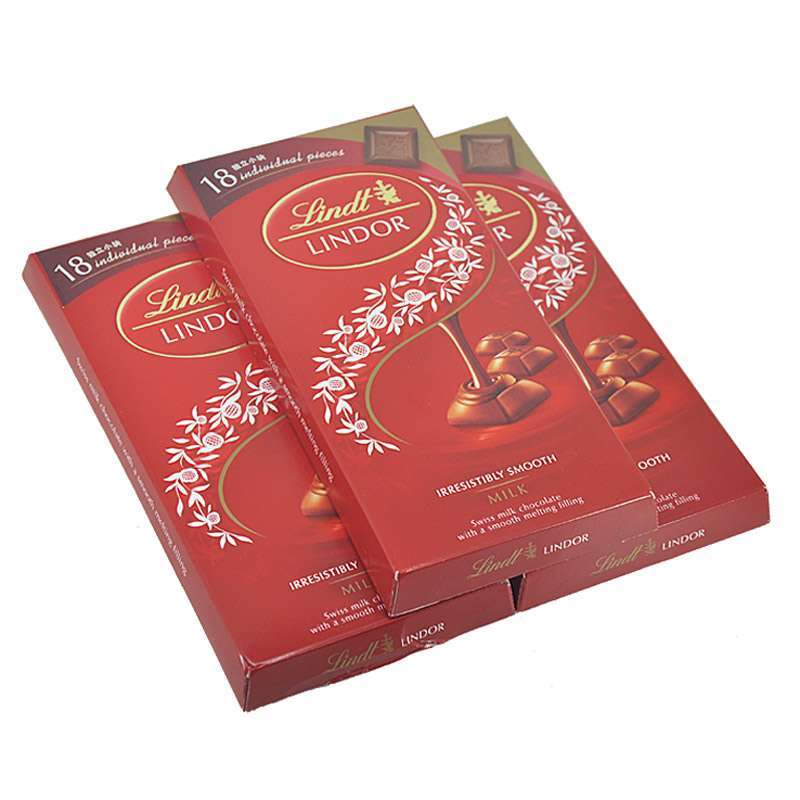 [中粮我买网]瑞士莲(Lindt) 软心-小块装牛奶巧克力 100g 18块立小块(瑞士)