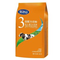 完达山(wondersun) 幼儿配方奶粉3段(1岁-3岁幼儿适用)400克 袋装