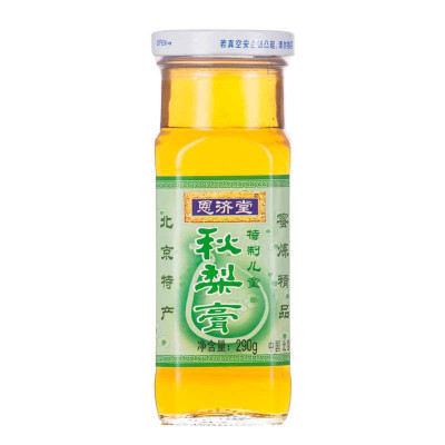 恩济堂 冲调 儿童秋梨膏(8个月以上以上幼儿适用)290g/瓶 国产