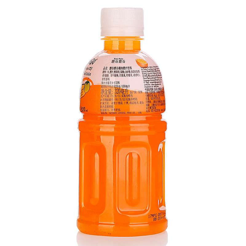 磨谷磨谷椰肉橙汁饮料320ml