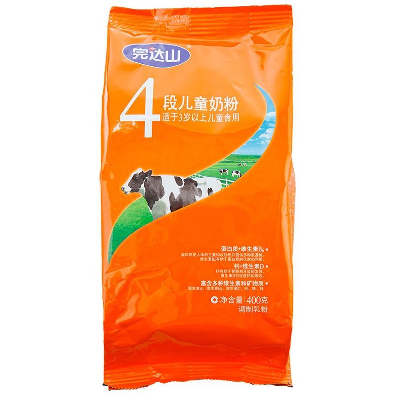 完达山4段儿童奶粉400g