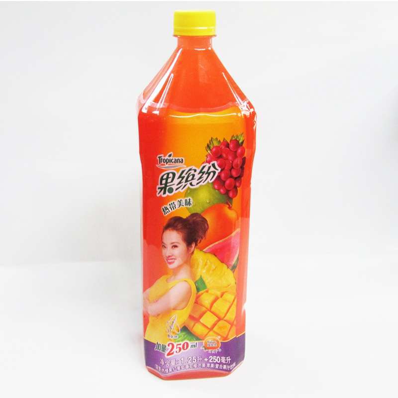 纯果乐果缤纷热带美味1.25L瓶装