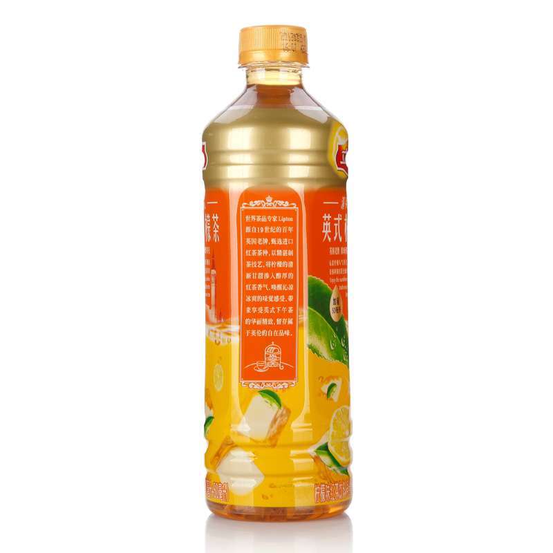 立顿绝品醇柠檬味红茶500mL瓶装