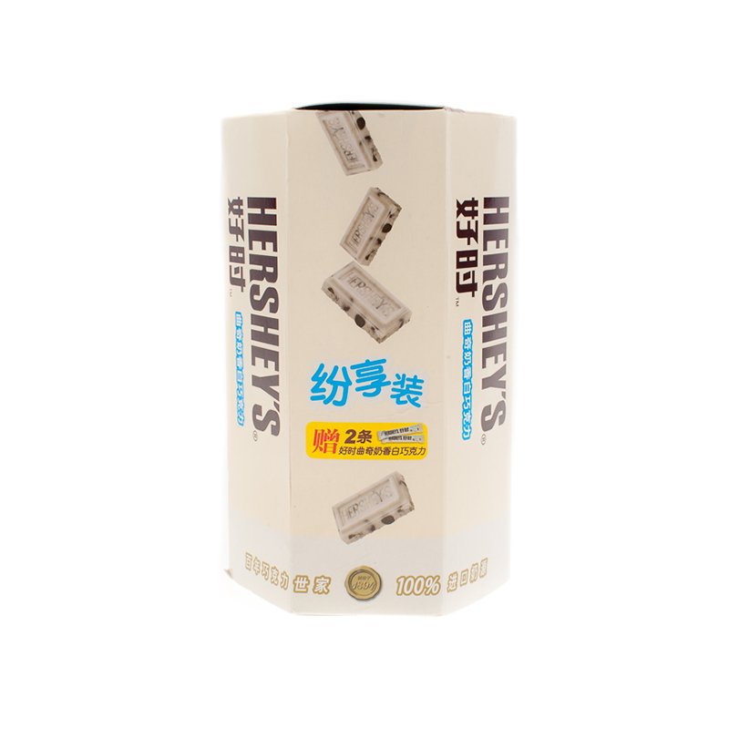 好时 曲奇奶香白巧克力排块 240g