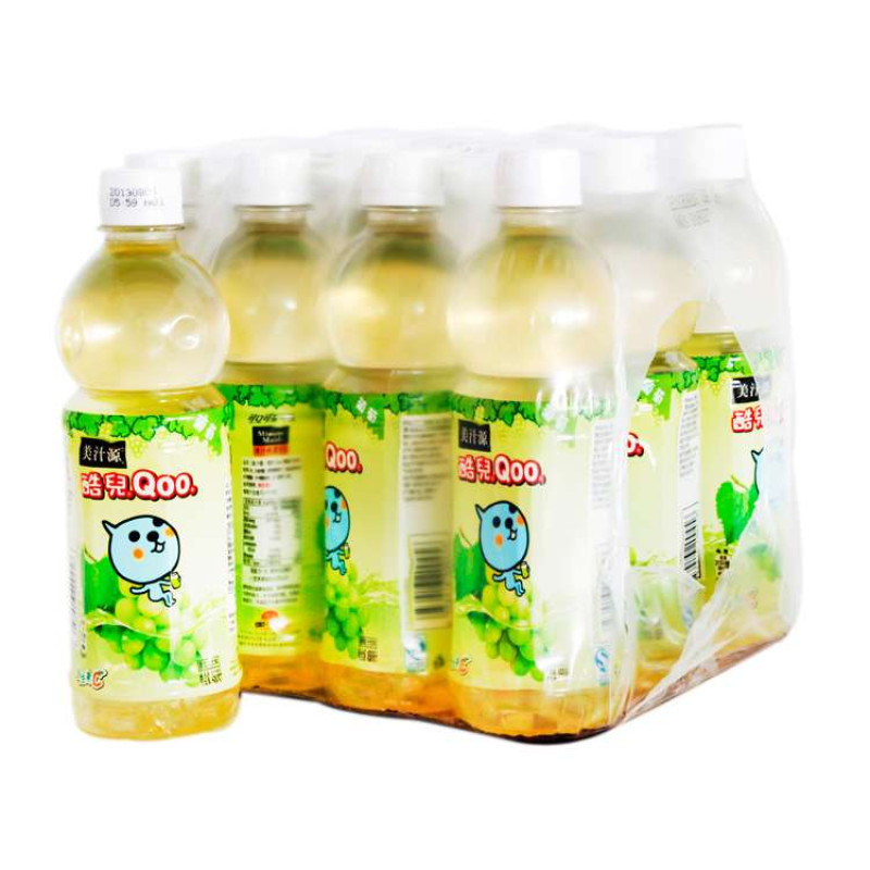 美汁源 minutemaid 酷兒 qoo 葡萄味 果汁飲料 450ml*12瓶 整箱裝