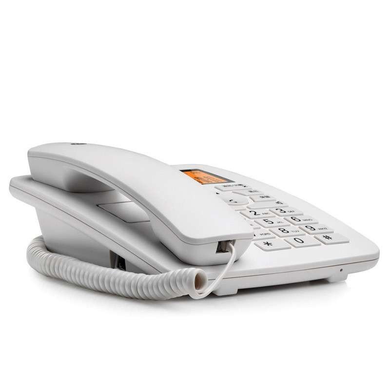 摩托罗拉(MOTOROLA)C4202C 数字无绳电话机 中文显示 家用办公无线座机 子母机 一拖二 (白色)高清大图