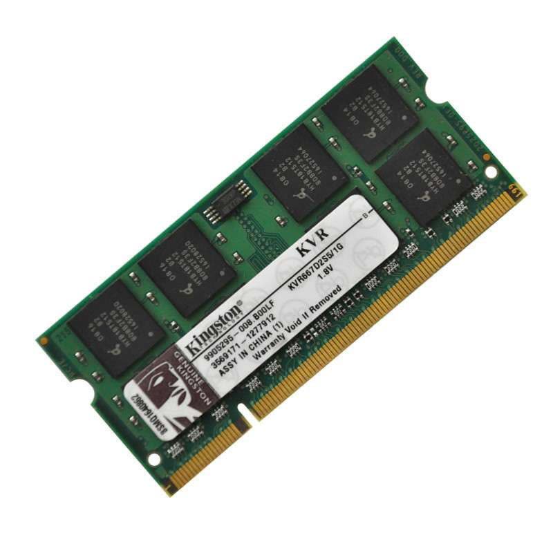 金士顿(Kingston) DDR2 1G 667 笔记本内存条 PC2-5300图片