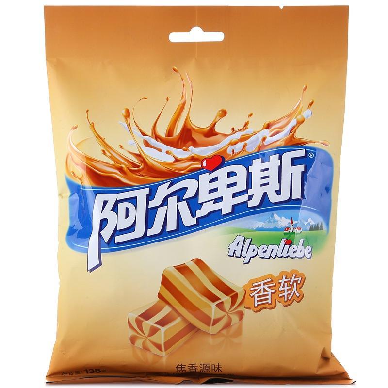阿尔卑斯 焦香源味软糖袋装 138g