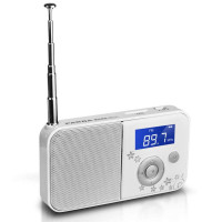 熊猫DS-111插卡音箱 【白色】插卡音箱 数码音箱 FM收音机 MP3播放器
