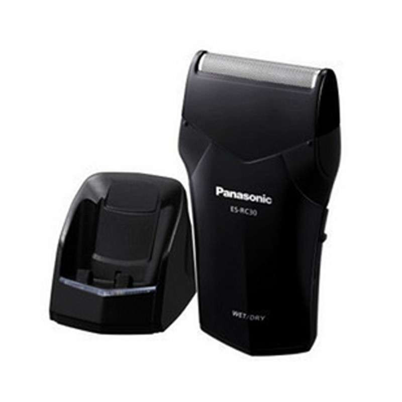 松下(Panasonic)剃须刀ES-RC30-K405(黑)进口刀头 全身水洗 干湿两剃