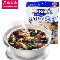 乐惠海鲜味紫菜汤72g 1袋可做6次 速食汤 速溶汤 快餐蔬菜汤料 方便即食汤 冲泡即食 方便汤包 紫菜蛋花汤