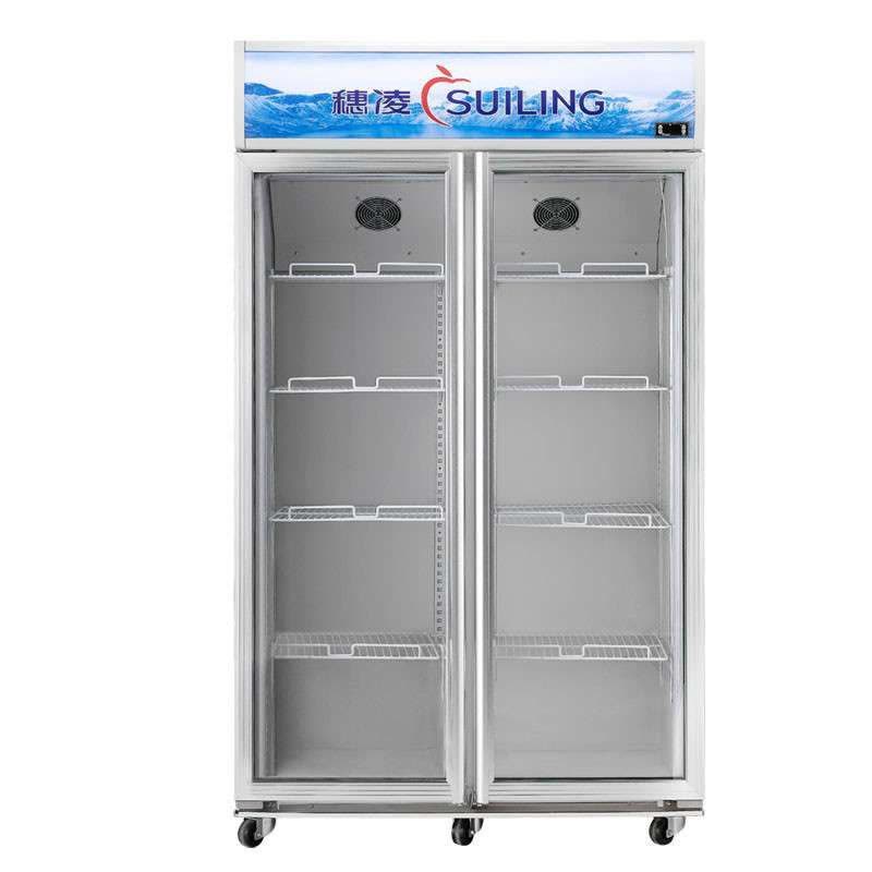 穗凌SUILING 立式冷柜 LG4-682M2F大冰柜商用超市立式冷藏保鲜展示柜 冷柜陈列柜图片