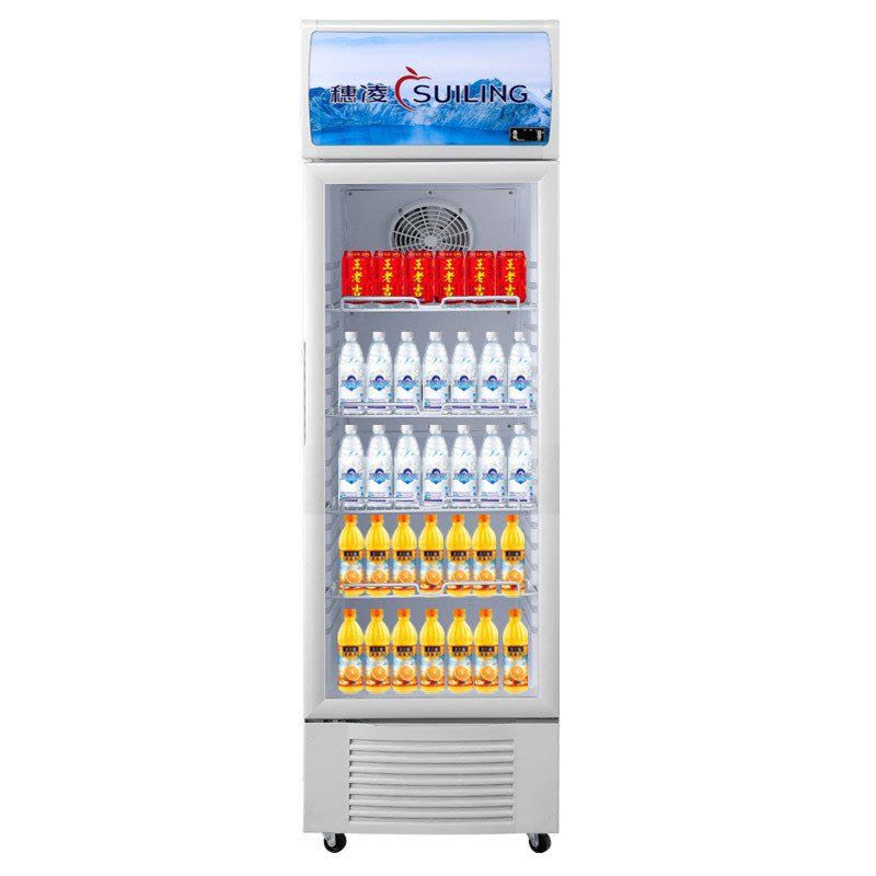 穗凌SUILING 商立式冷柜LG4-373LW 展示冰柜立式无霜风冷 冰柜 冷藏保鲜陈列柜图片