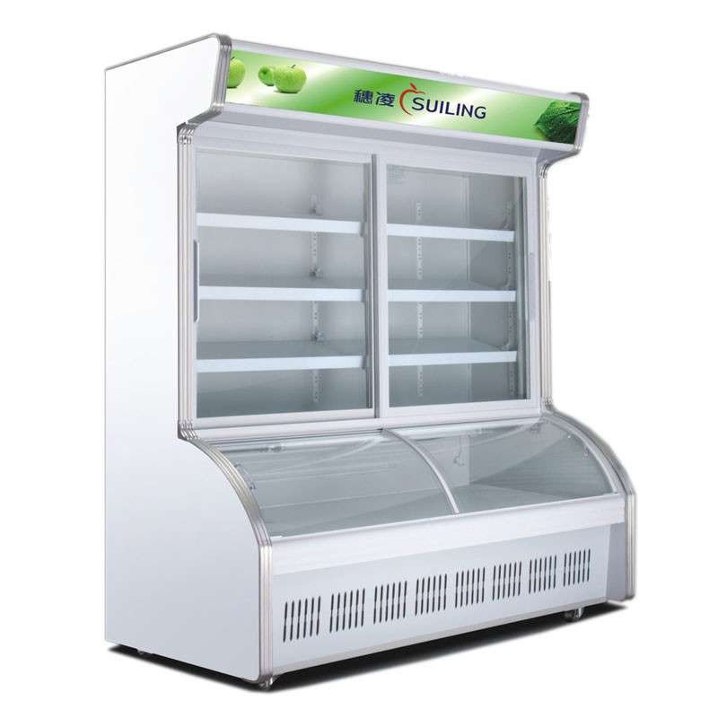 穗凌SUILING DLCD-18J 1.8米立式麻辣烫点菜展示柜冰柜冷冻冷藏保鲜商用冷柜