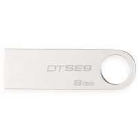 金士顿(Kingston)DTSE9 8GB U盘(银灰)