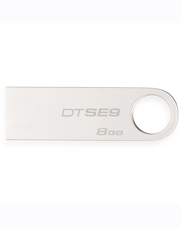 金士顿(Kingston)DTSE9 8GB U盘(银灰)