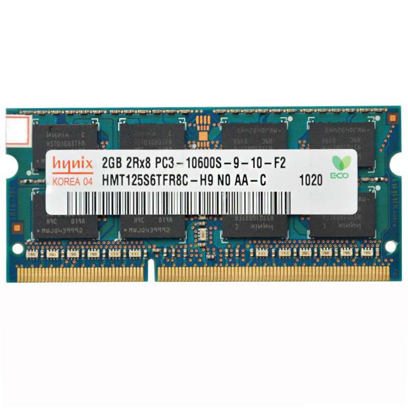 现代(HYUNDAI) 海力士 2G DDR3 1333 笔记本内存条 PC3-10600S图片