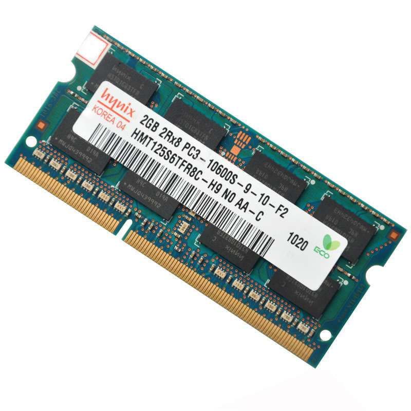 现代(HYUNDAI) 海力士 2G DDR3 1333 笔记本内存条 PC3-10600S图片