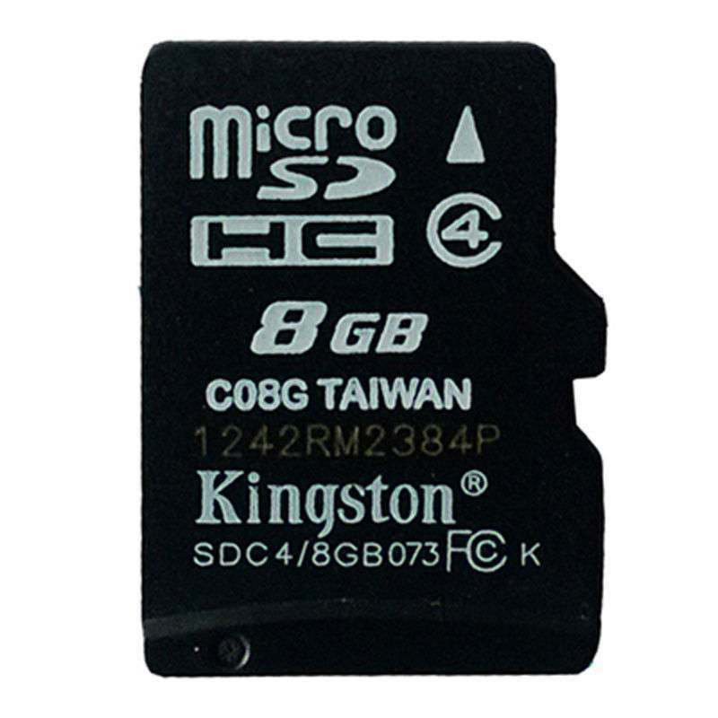 金士顿(Kingston)8G Class4 TF(micro SD)存储卡 8G手机内存卡/存储卡
