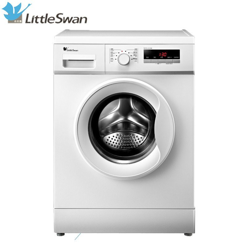 小天鹅(Little Swan) TG70-V1220E 7公斤滚筒洗衣机 可高温自洁 白色 家用