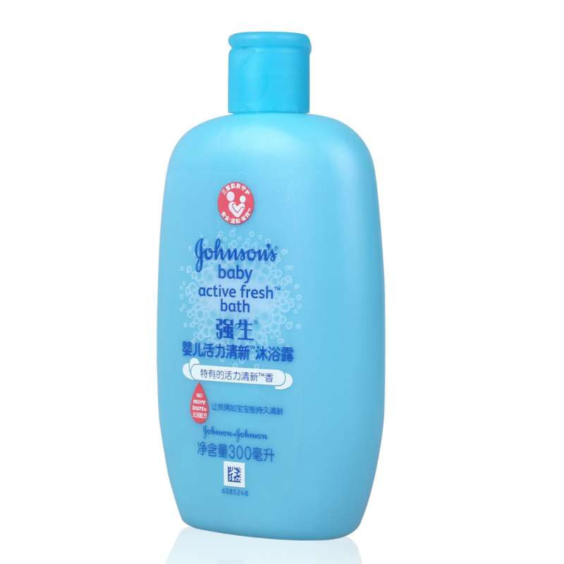 强生婴儿活力清新沐浴露300ml