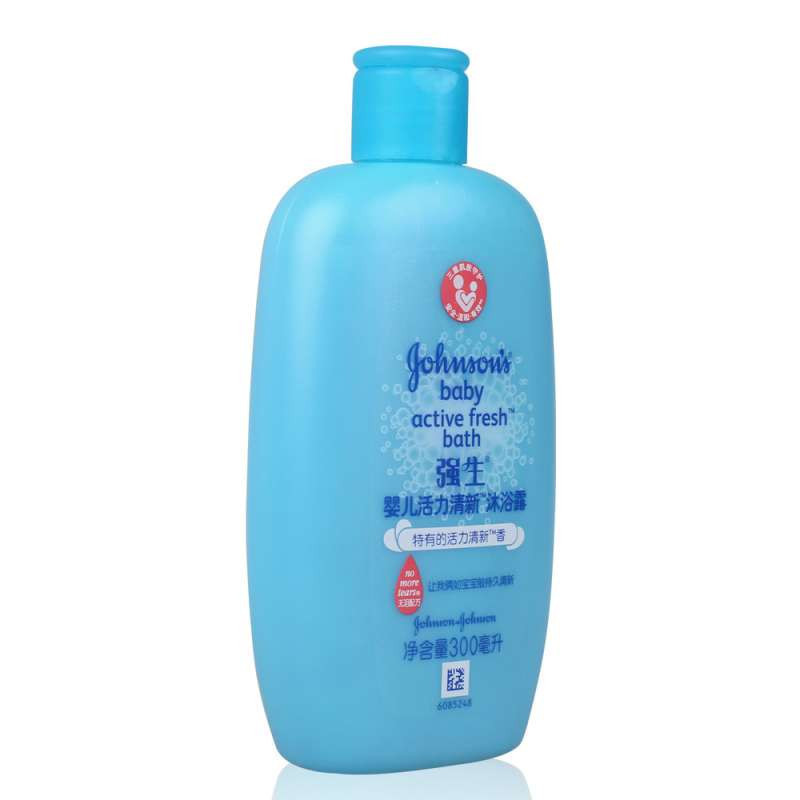 强生婴儿活力清新沐浴露300ml