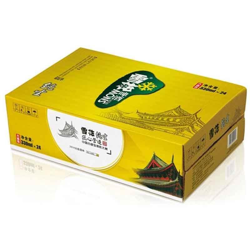 雪花啤酒(Snowbeer) 8度纯生330ml*24听整箱装