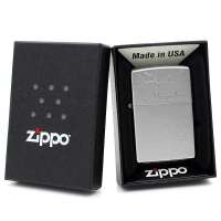 芝宝zippo防风打火机 经典铬205锻纱单刻爱情系列 蔓藤花 永恒的爱