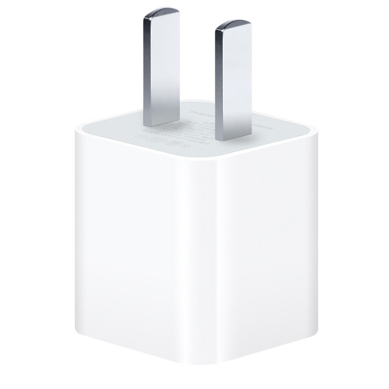 Apple MD814CH/A 5W iPhone/iPad/iPod USB 充电器/电源适配器 原装配件