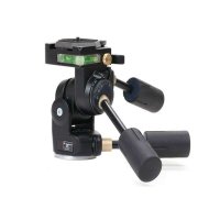 曼富图MANFROTTO 229 超级专业型3D快速云台 三维云台 铝合金 黑色 单反三角架摄影摄像精密云台