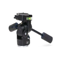 曼富图MANFROTTO 229 超级专业型3D快速云台 三维云台 铝合金 黑色 单反三角架摄影摄像精密云台