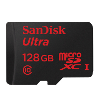 SanDisk闪迪 MicroSD/TF卡 SDSQUNC-128G-ZN6MA 80MB/s 128G手机存储卡内存卡