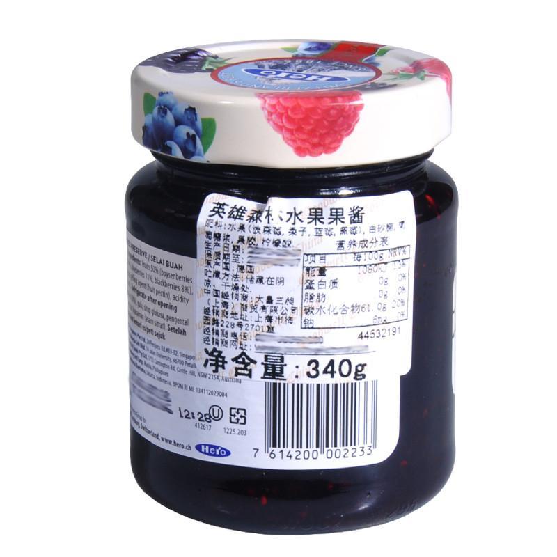 英雄森林水果果酱340g(德国)