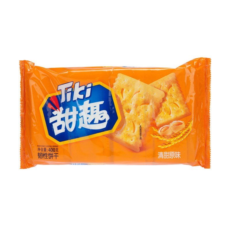 甜趣 韧性饼干(清甜原味)400g/袋