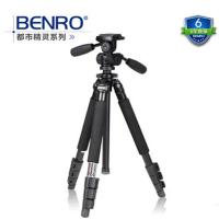 百诺BENRO A600FHD3 都市精灵 扳扣式 轻量便携 三维云台 专业 单反 相机 三脚架套装